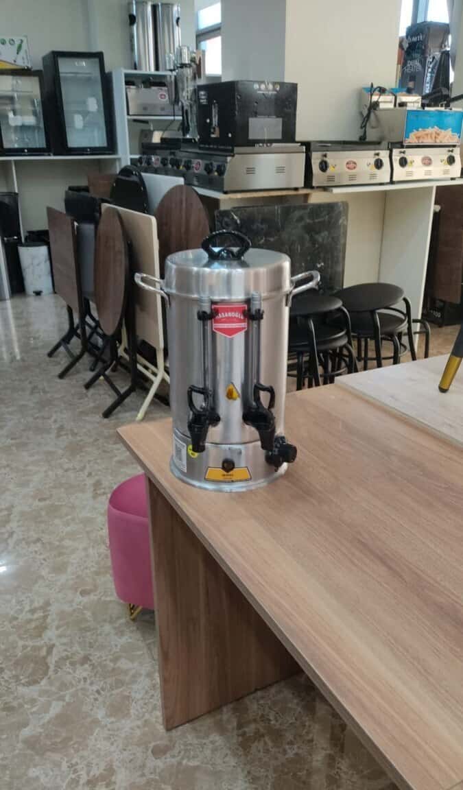 Samovar Paslanmayan polad material - Tenderyard