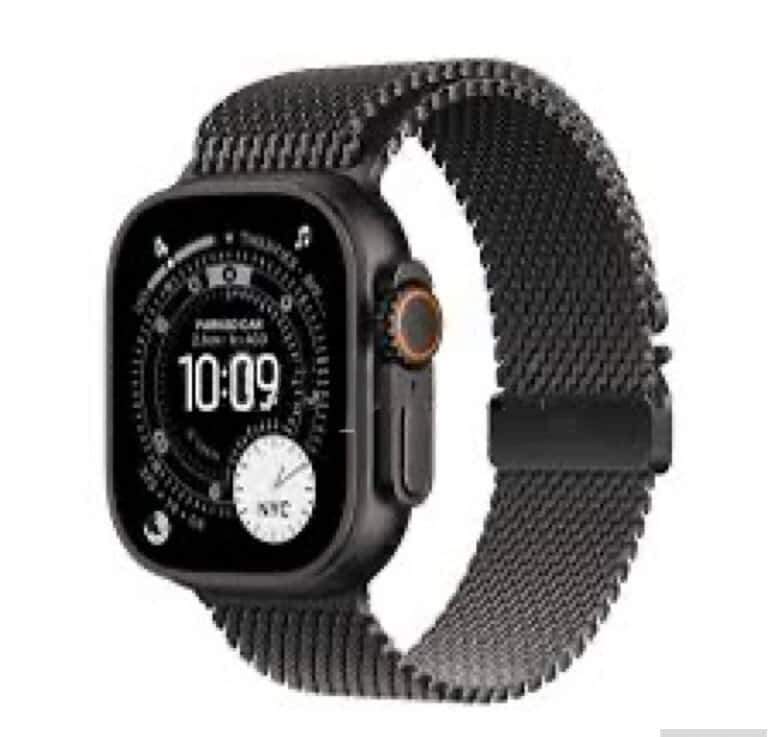 Black smart watch - Tenderyard
