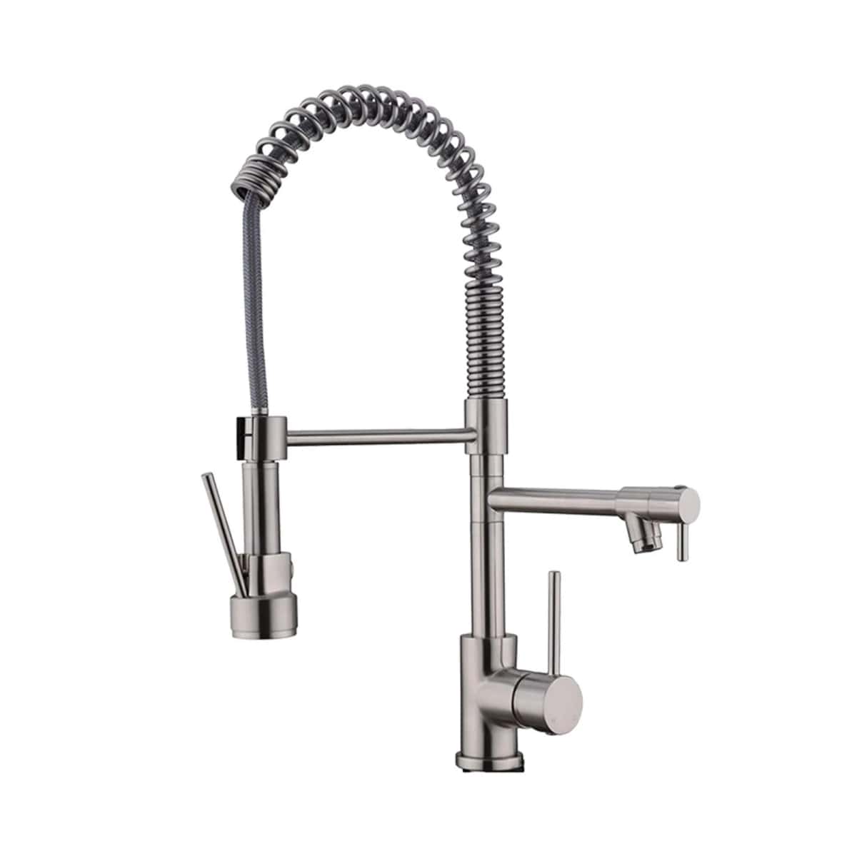 Kitchen faucet, Silver color - Tenderyard