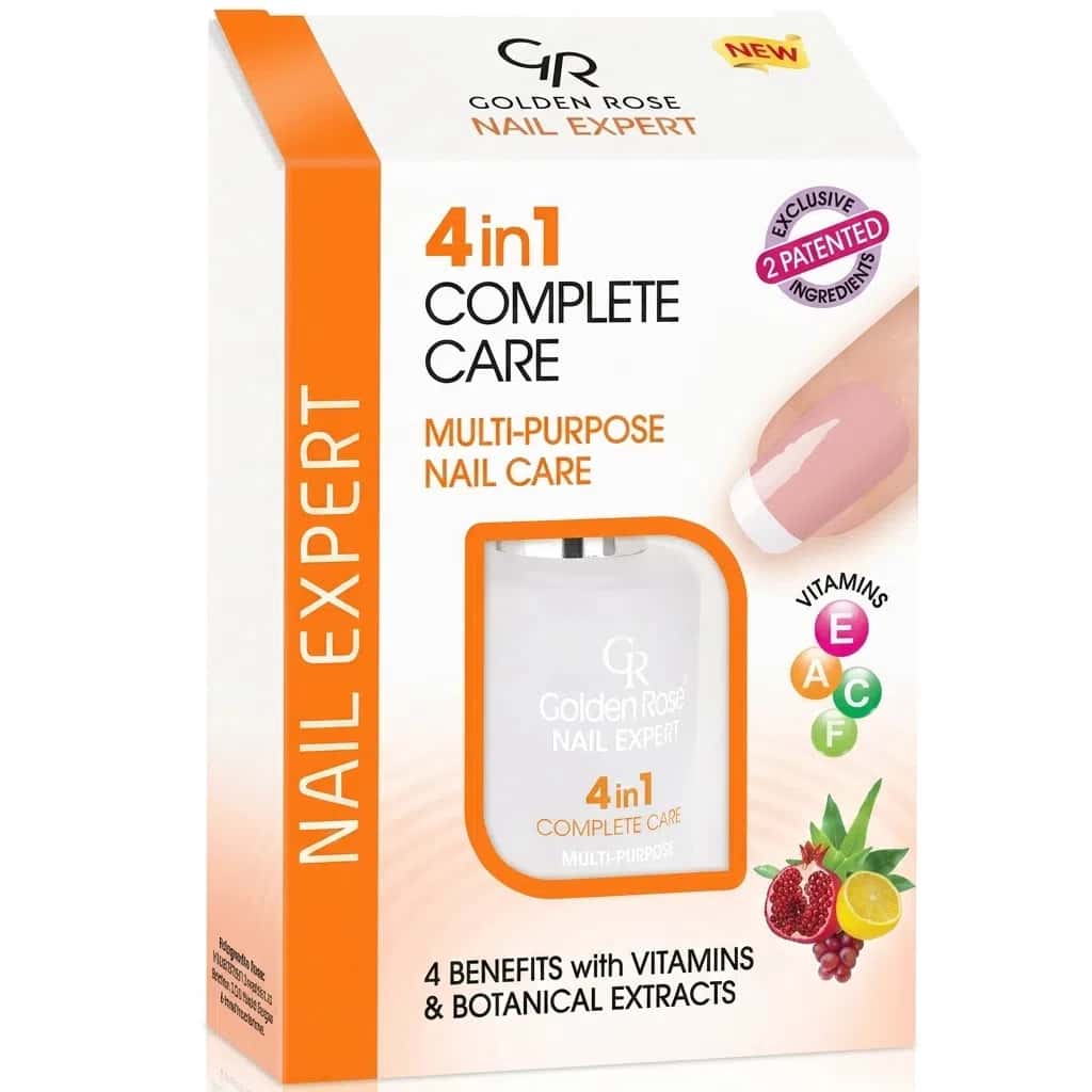 Golden Rose Nail Expert 4 in 1 Nail Care Product - Tenderyard