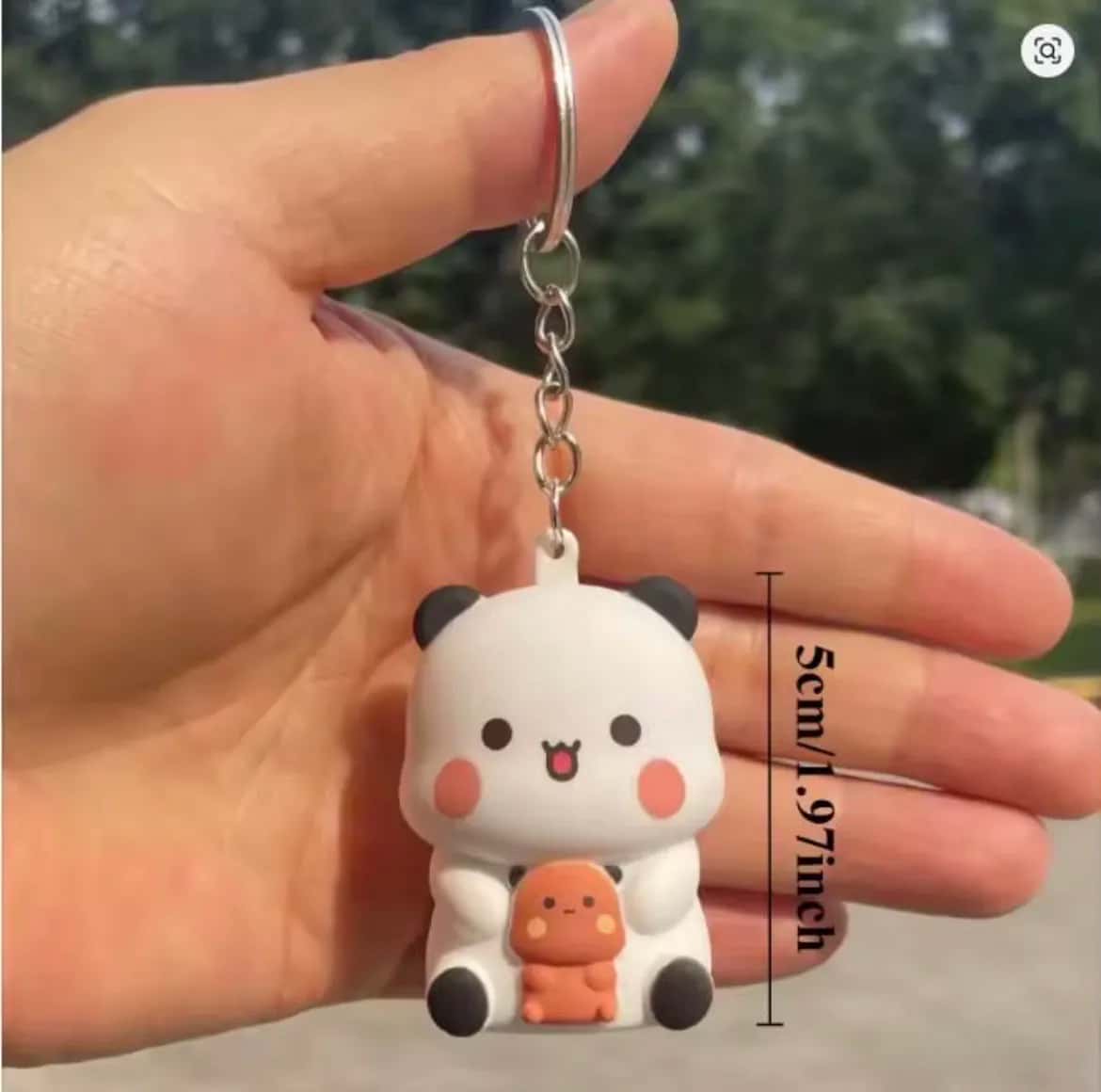 Cute Panda Design Keychain - Tenderyard