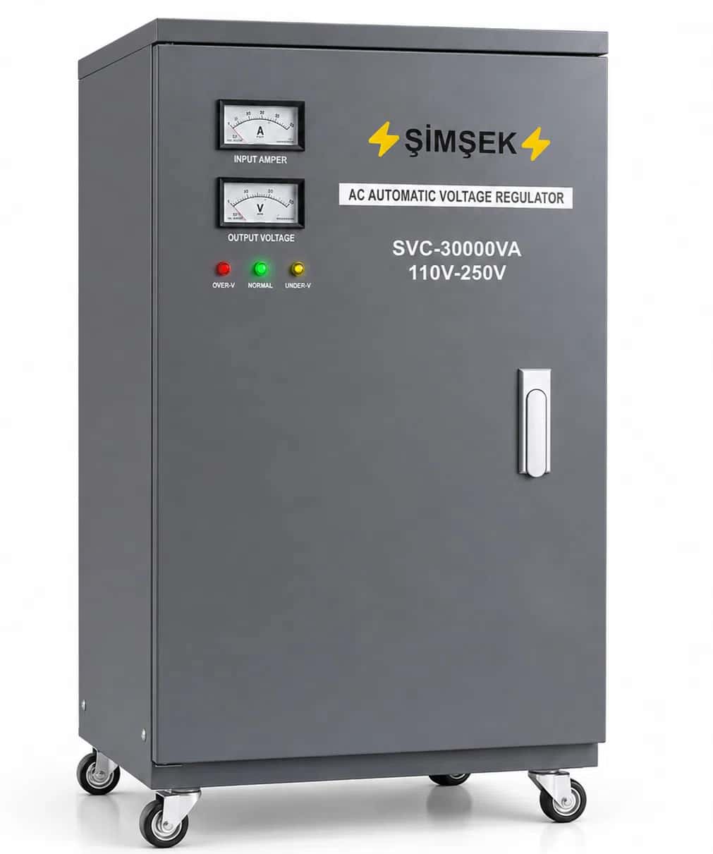 Şimşek SVC-30000VA Voltage Stabilizer 30000 W - Tenderyard