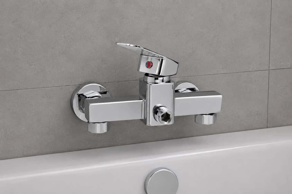 Bathroom faucet, Silver color - Tenderyard