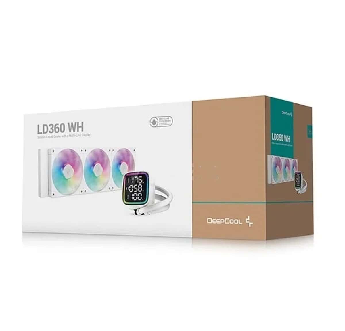 DeepCool LD360 360mm White Жидкостное охлаждение для процессора - Tenderyard