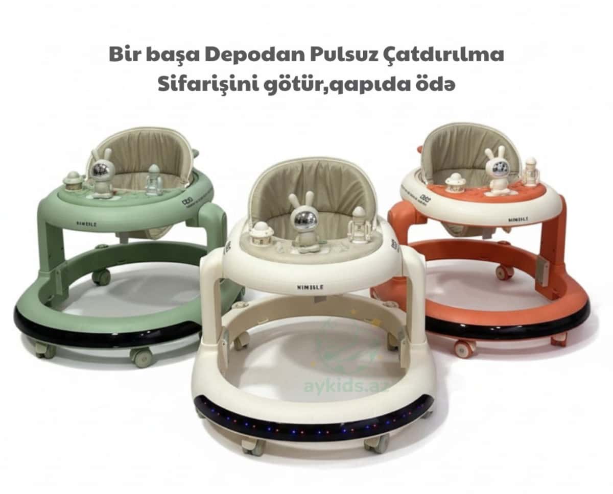 Uniseks uşaq yürütəci, Tünd çəhrayı rəng - Tenderyard
