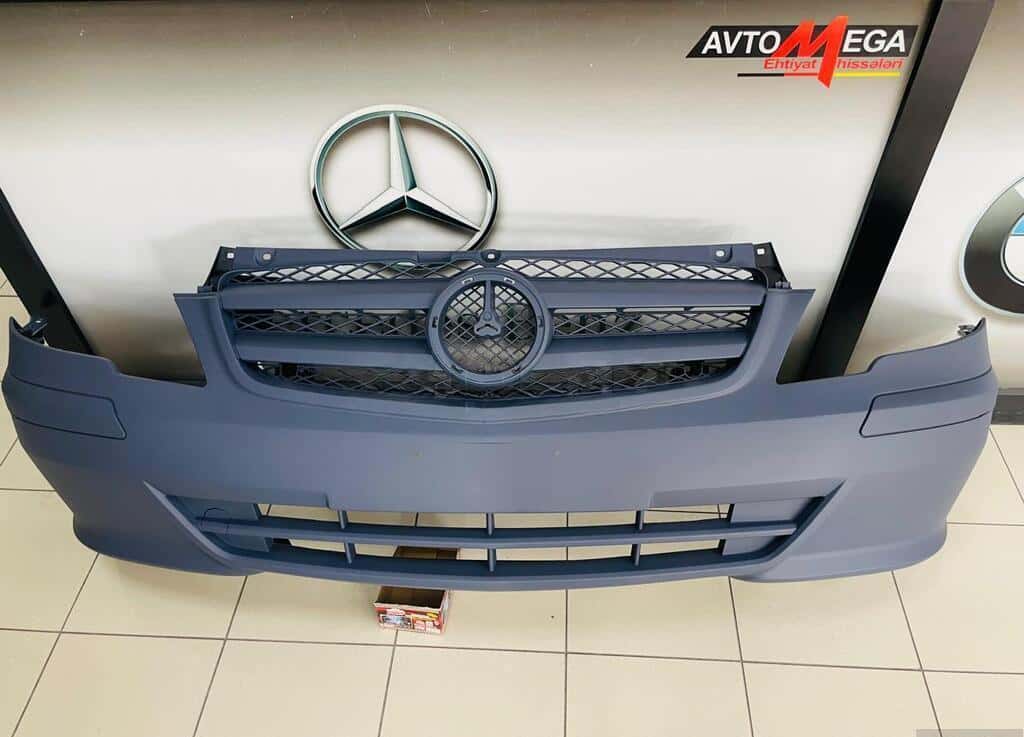 Front bumper Mercedes Vito W639 2010-2014 - Tenderyard