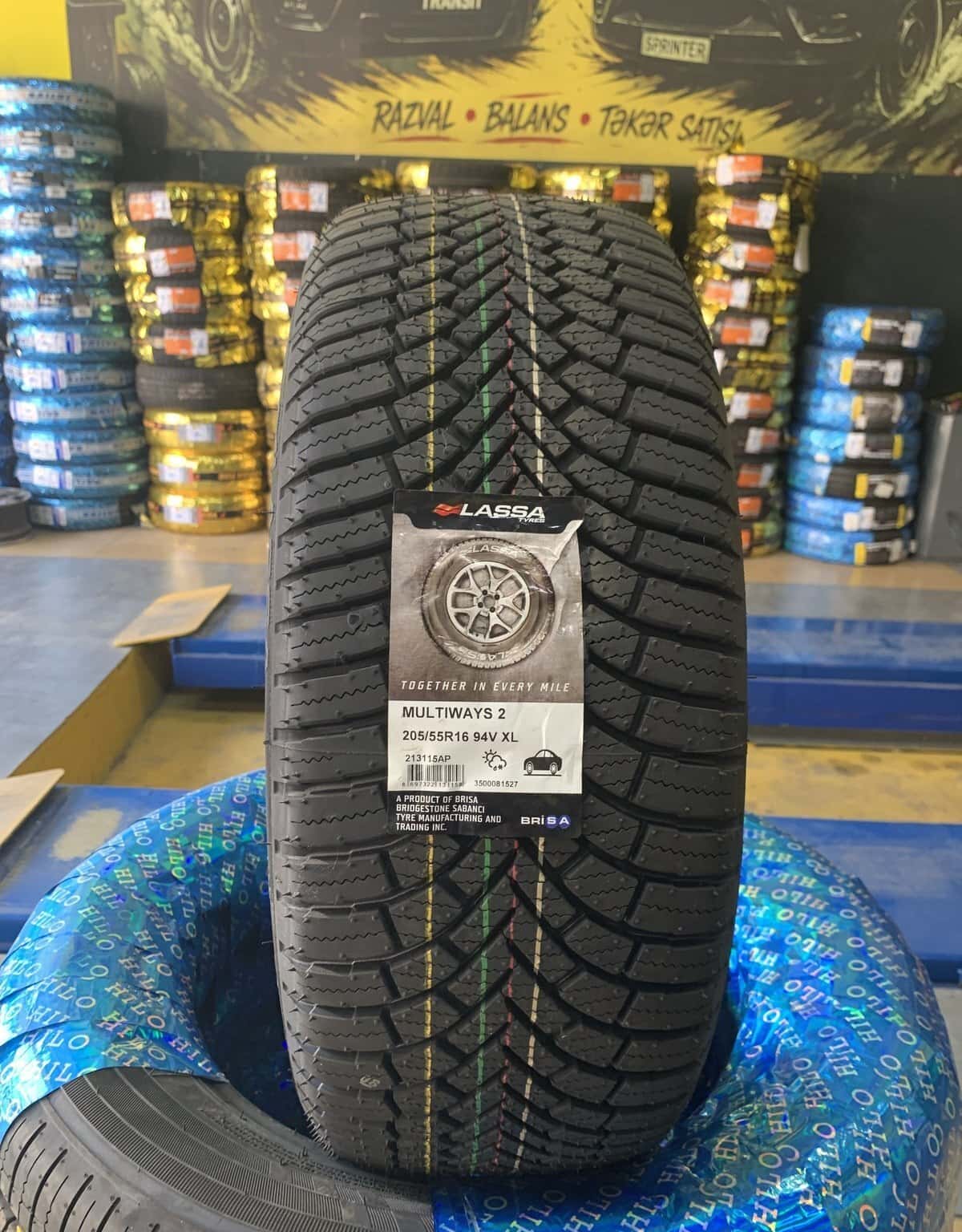 Avtomobil təkəri Lassa Multiways 205/55 R16 - Tenderyard
