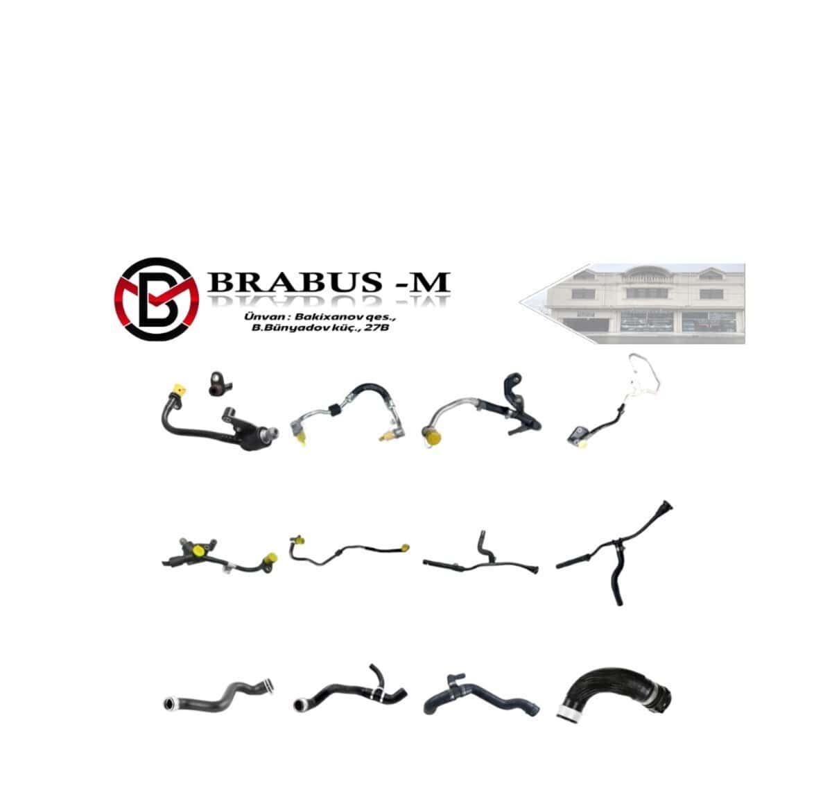 Ignition system hoses Mercedes - Tenderyard