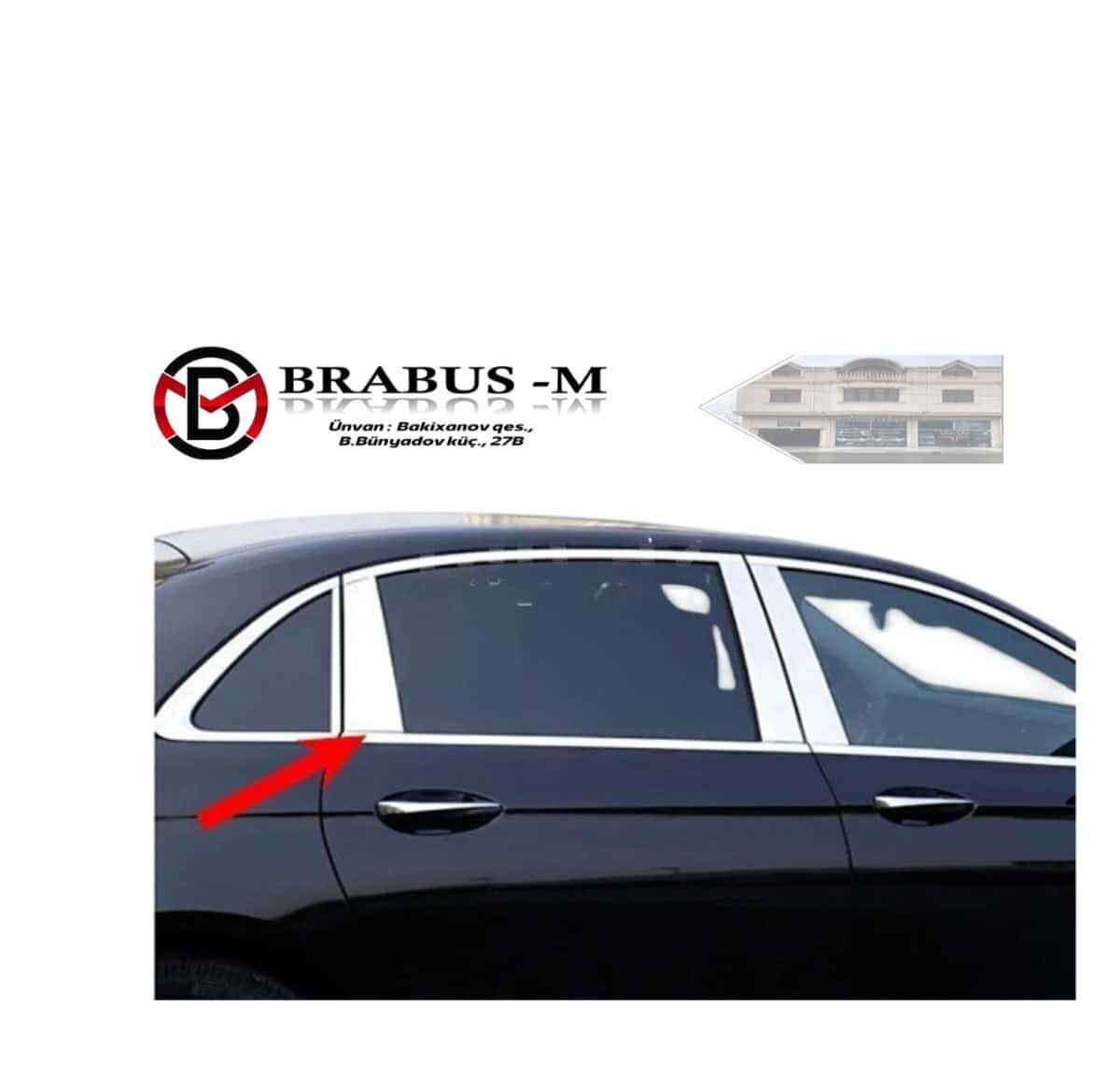 Door chrome trim for Mercedes models - Tenderyard