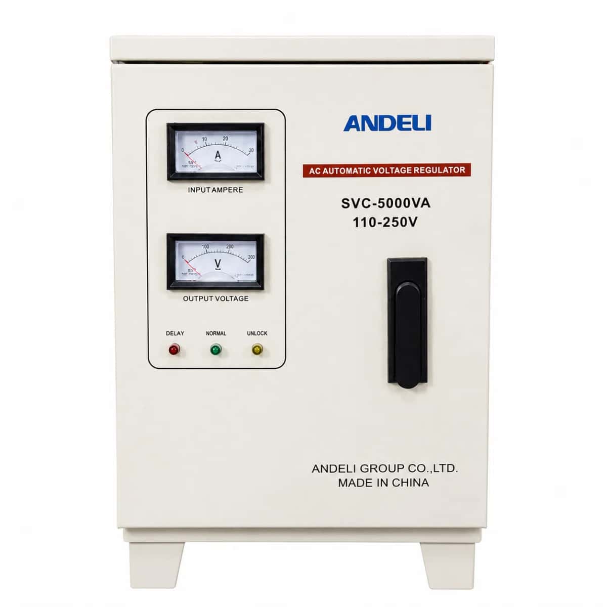 Andeli TE/SVC-5000VA Voltage Stabilizer, 5000W - Tenderyard