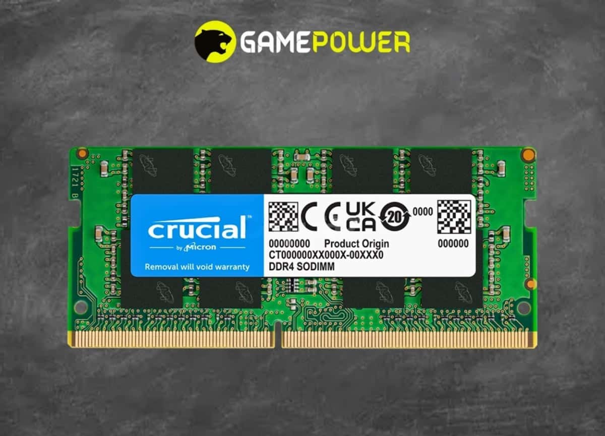 Crucial 16GB DDR4 3200MHz Laptop RAM - Tenderyard