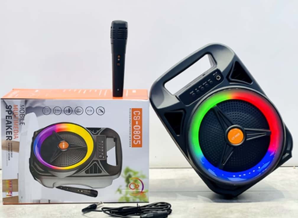 CS-0805 Portable Bluetooth Speaker and Karaoke Microphone - Tenderyard