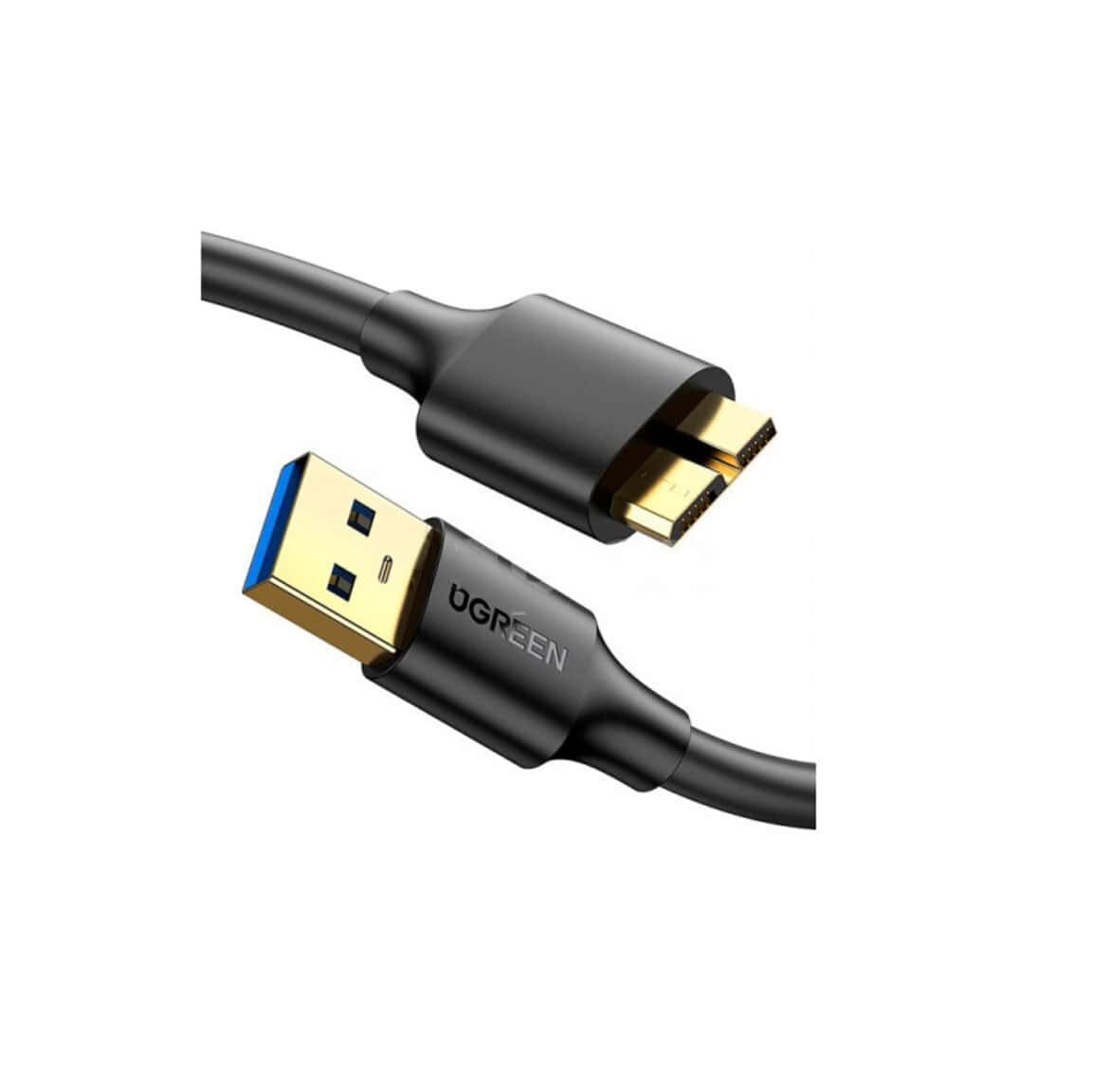 Black data cable, USB - Tenderyard