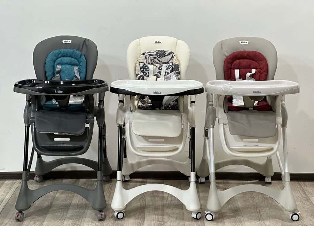 Unisex baby high chair, Mixed color - Tenderyard