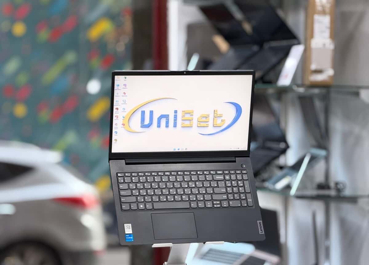Lenovo brand laptop, Gray color - Tenderyard
