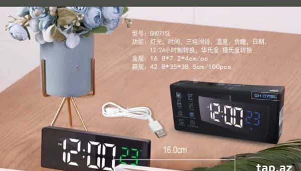 Desktop clock - Tenderyard