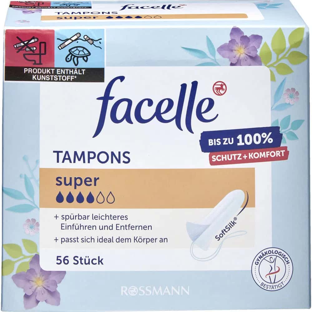ProComfort Hygienic Tampons without Applicator, 56 pieces - Tenderyard