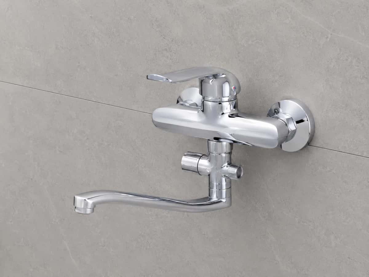 Bathroom faucet, Silver color - Tenderyard