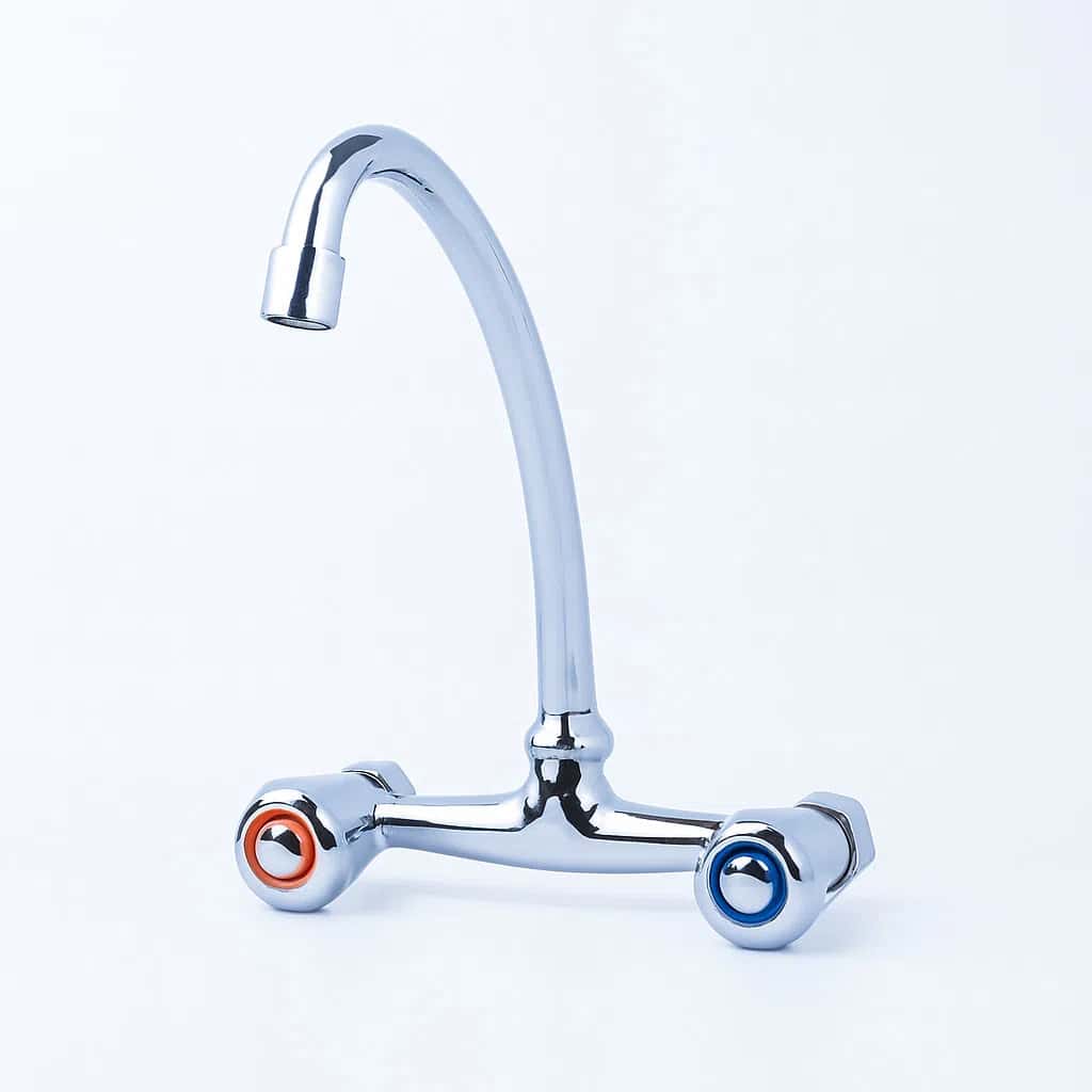 Kitchen faucet, Silver color - Tenderyard