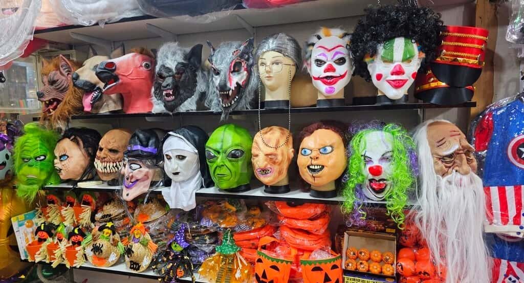 Halloween üçün qorxulu və zarafat maskaları - Tenderyard
