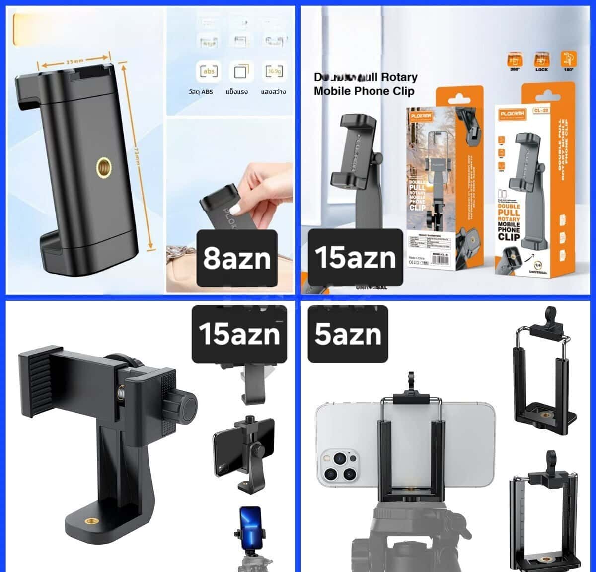 Universal Phone Holder for Tripod and Stand - Tenderyard
