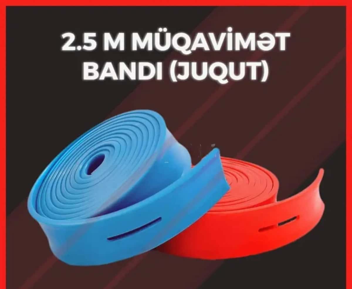 2.5 meter Fitness Resistance Band (Elastic) - Tenderyard