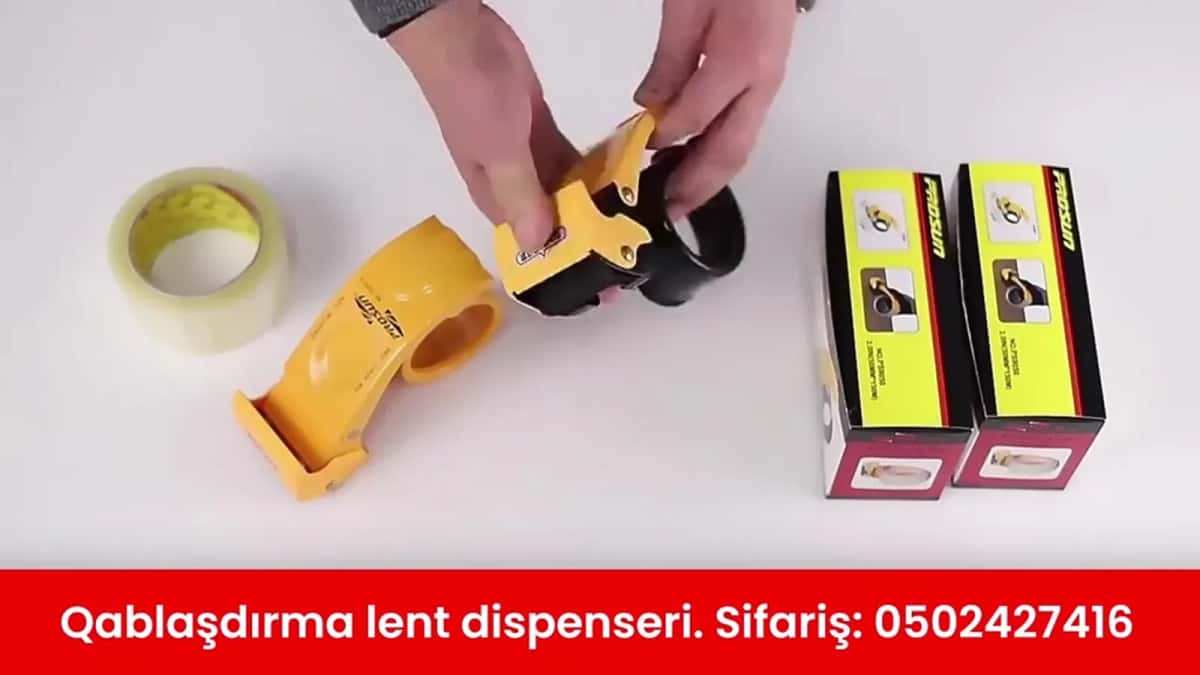 Tape Dispenser (Packaging Tape Dispenser) - Tenderyard
