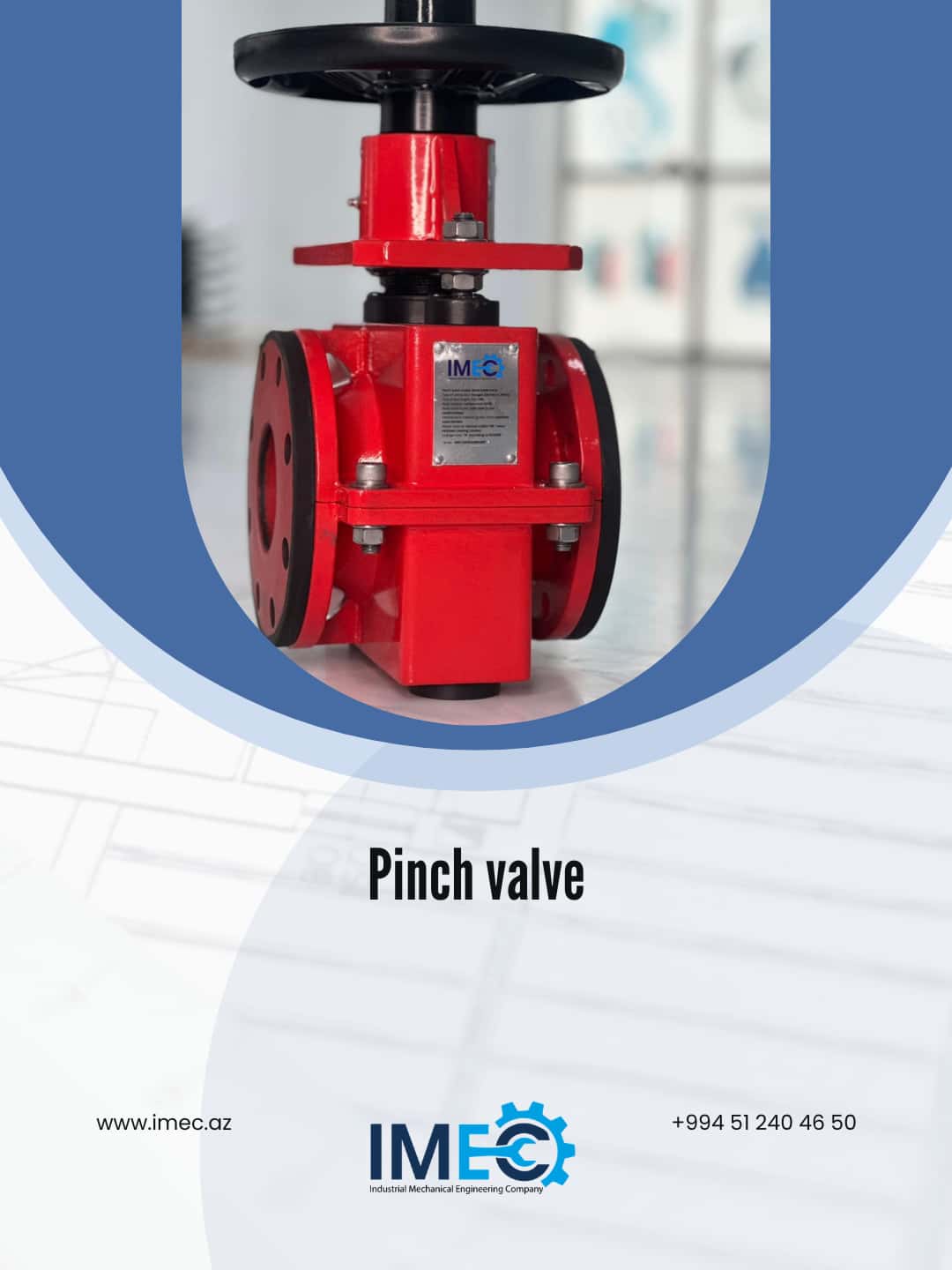 Pinch Valve, industrial flow control system - Tenderyard