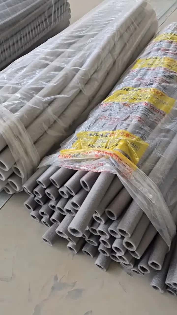 Non-foil heat and sound insulation pipes - Tenderyard