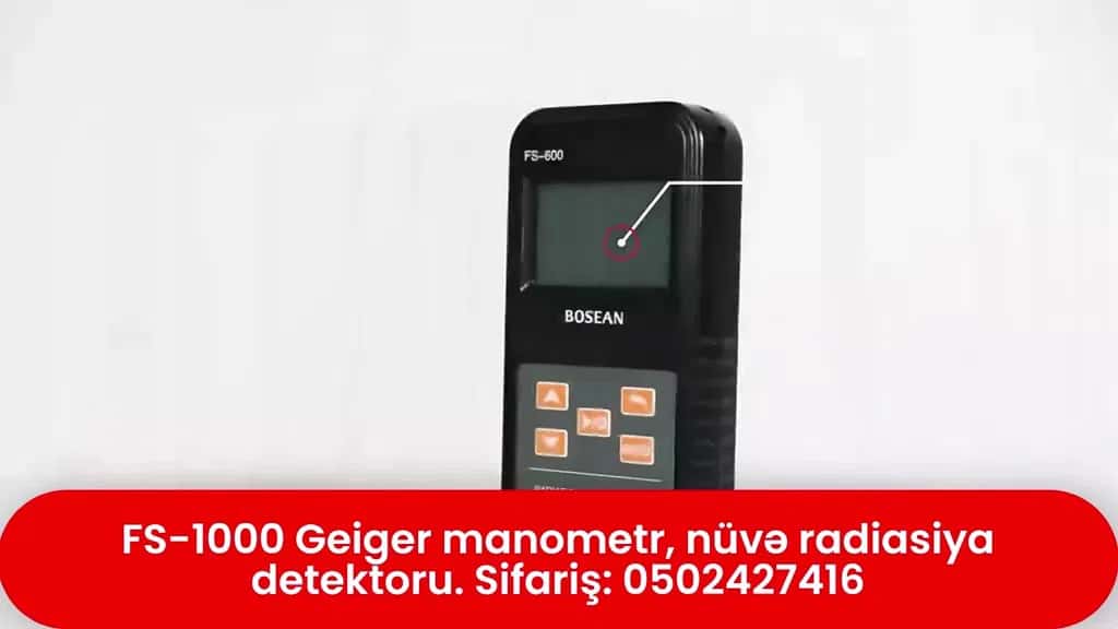 FS-1000 Geiger Counter Nuclear Radiation Detector - Tenderyard