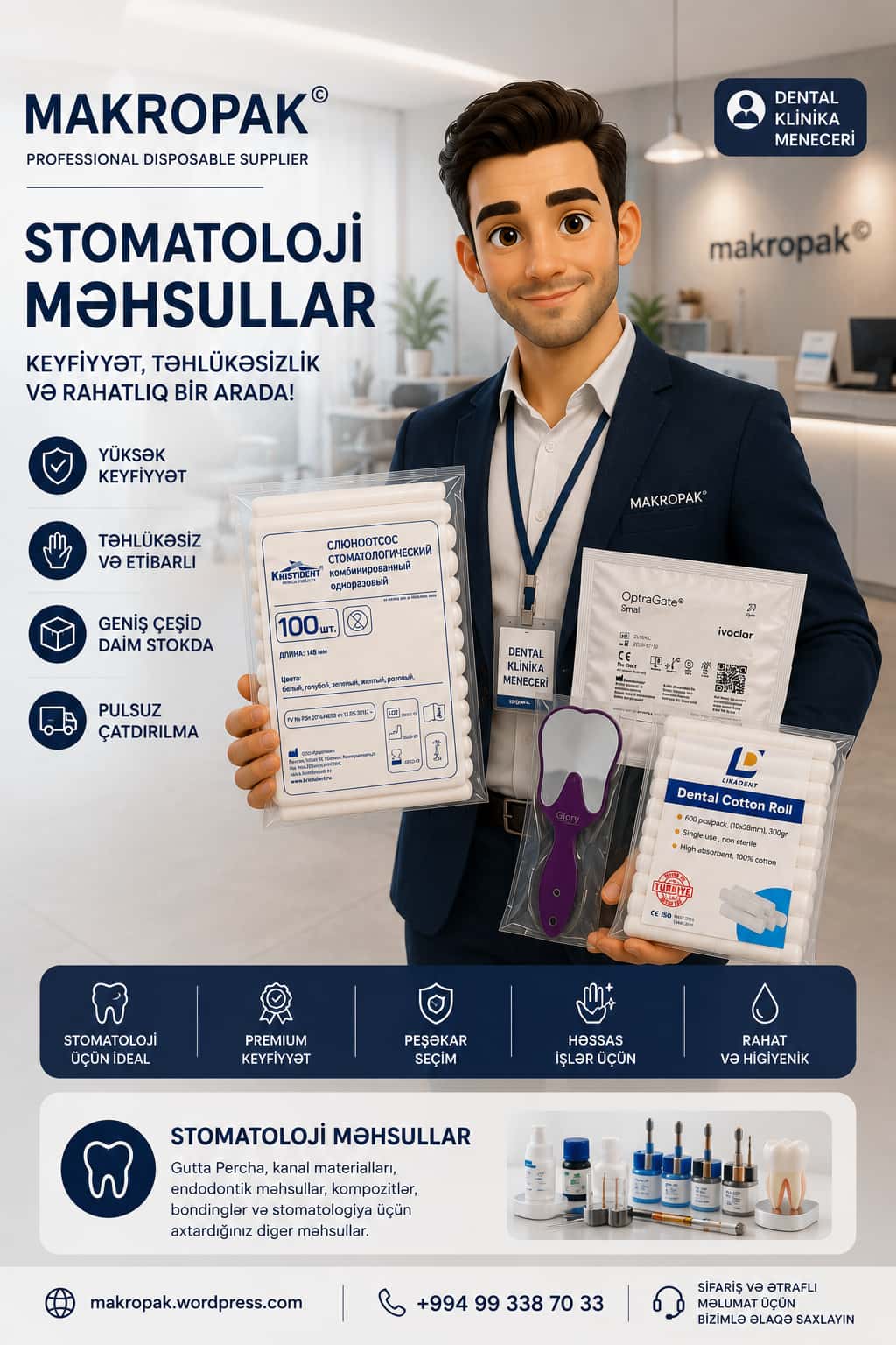 Dental products Makropak - Tenderyard