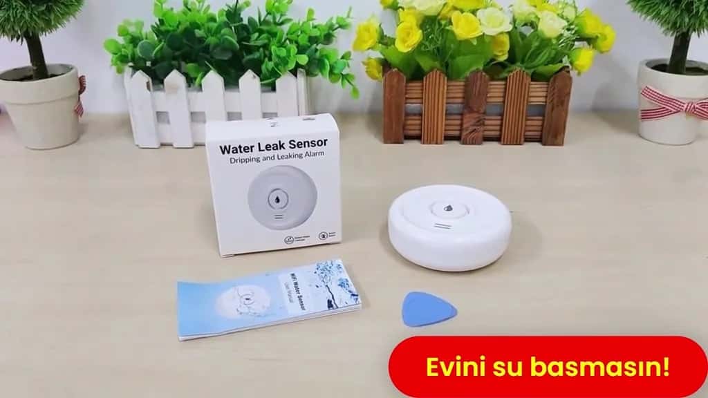 WiFi water leak detector with alarm - Tenderyard