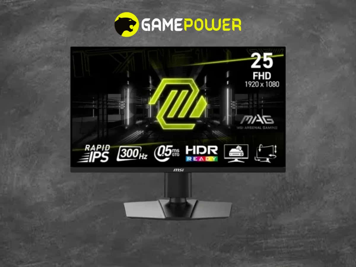 MSI MAG 255PXF, 24.5 düym, 300Hz, IPS, Full HD - Tenderyard