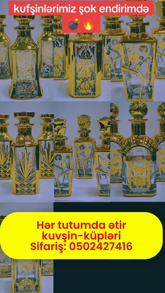 Perfume jars and jugs in all capacities - Tenderyard