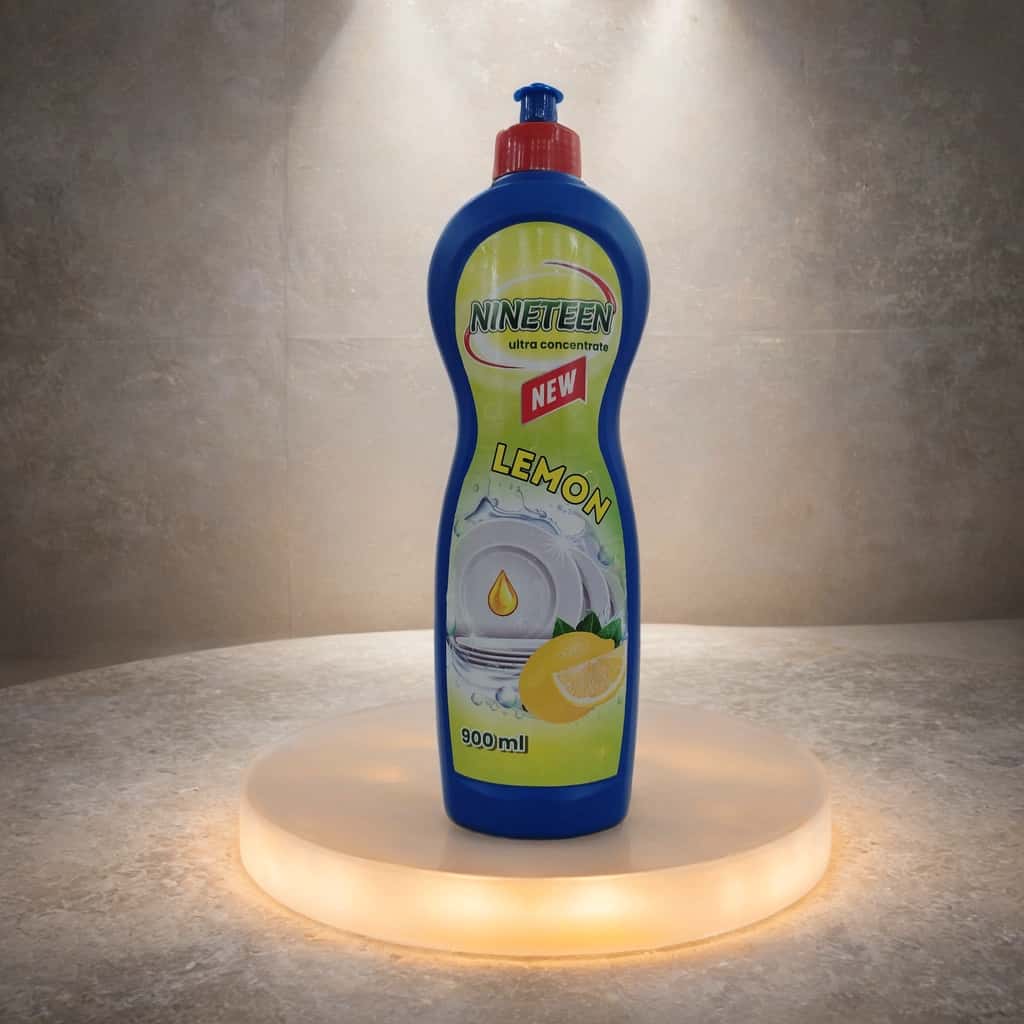 Nineteen Lemon dishwashing liquid 900 ml - Tenderyard