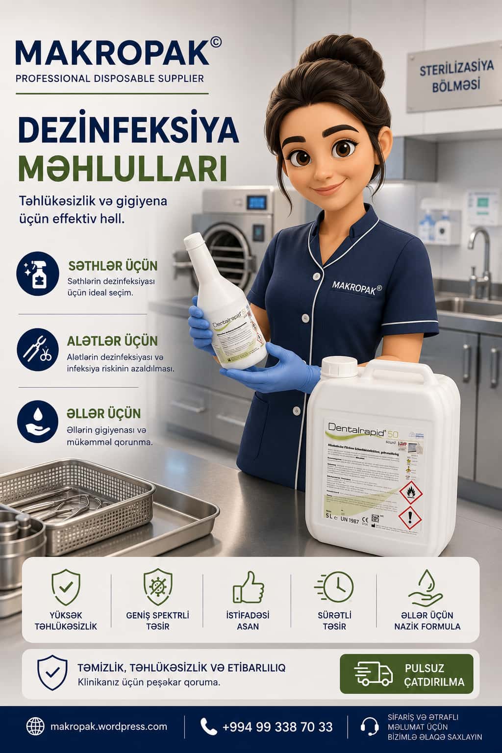 Disinfection solutions Makropak - Tenderyard