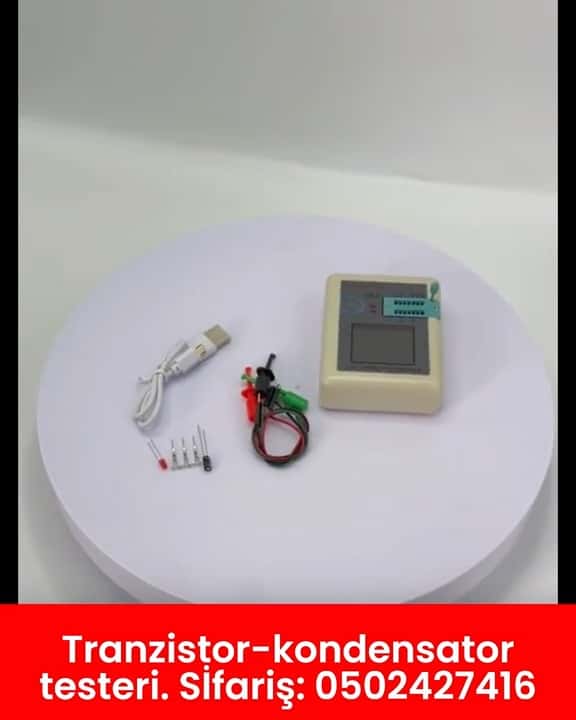Digital transistor and capacitor tester - Tenderyard