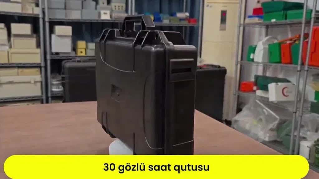 Qol saatları üçün 30 gözlü saxlama qutusu - Tenderyard