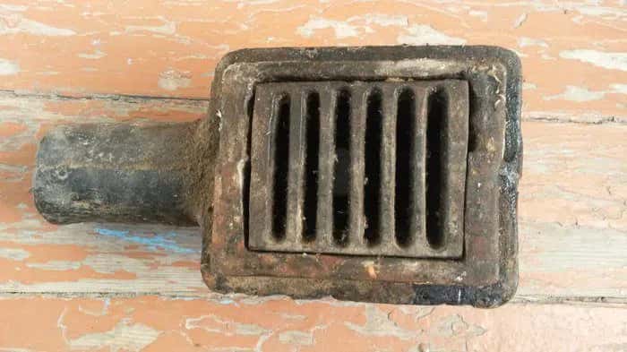 Square floor drain, Stainless steel material - Tenderyard