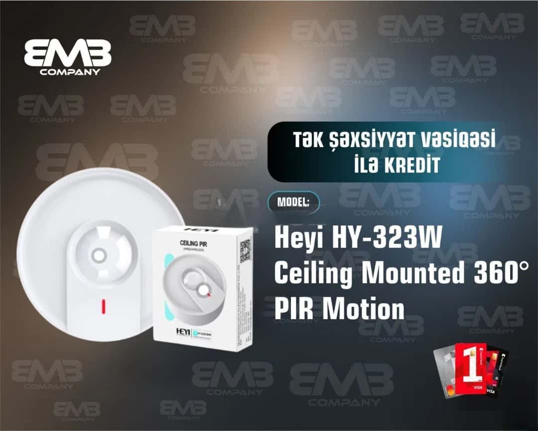 Heyi HY-323W Ceiling Mount Motion Sensor - Tenderyard