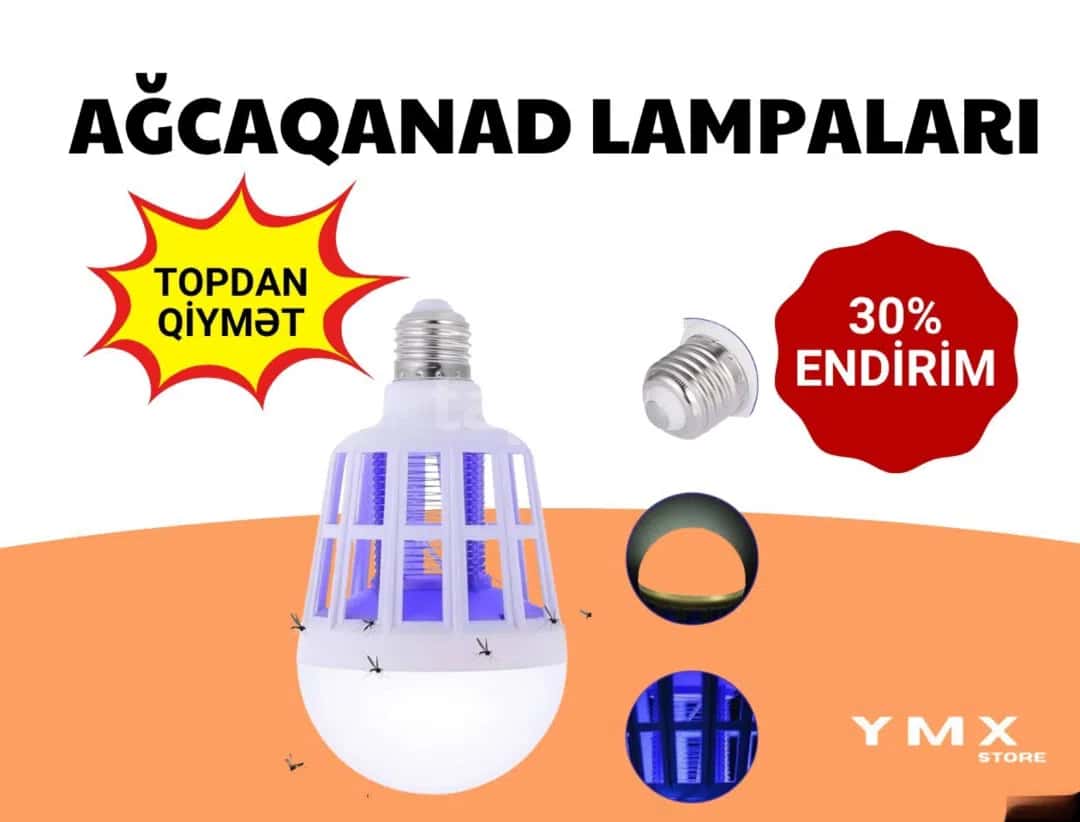 Mosquito lamp, UV light technology - Tenderyard