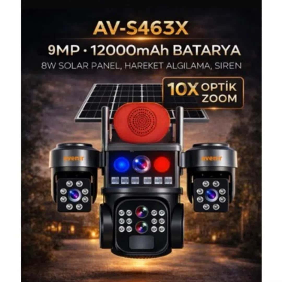 4G Solar PTZ Camera, 4K, 12MP, Wireless, Solar Powered - Tenderyard