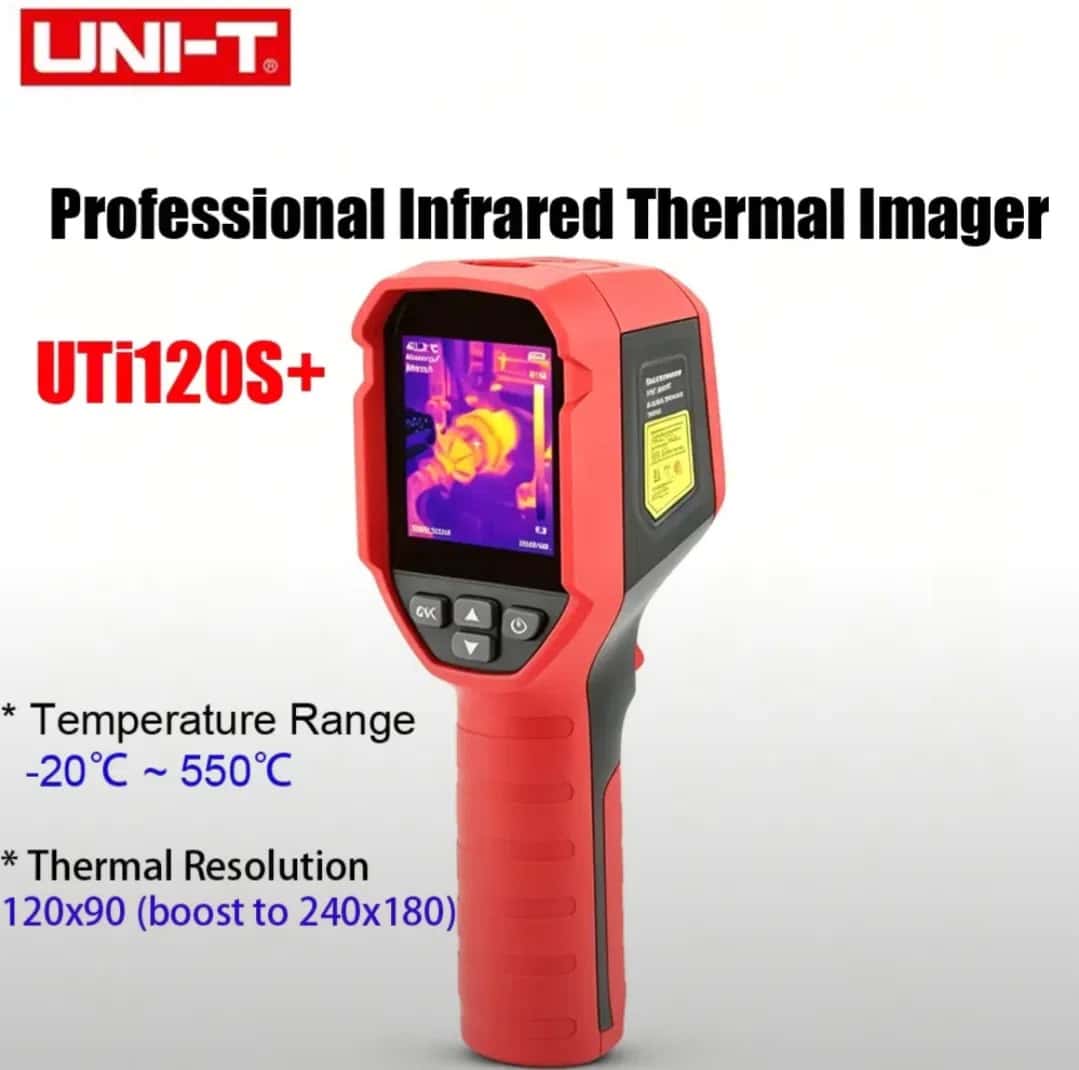 UNI-T UTI120S+ Infrared Thermal Imaging Camera - Tenderyard