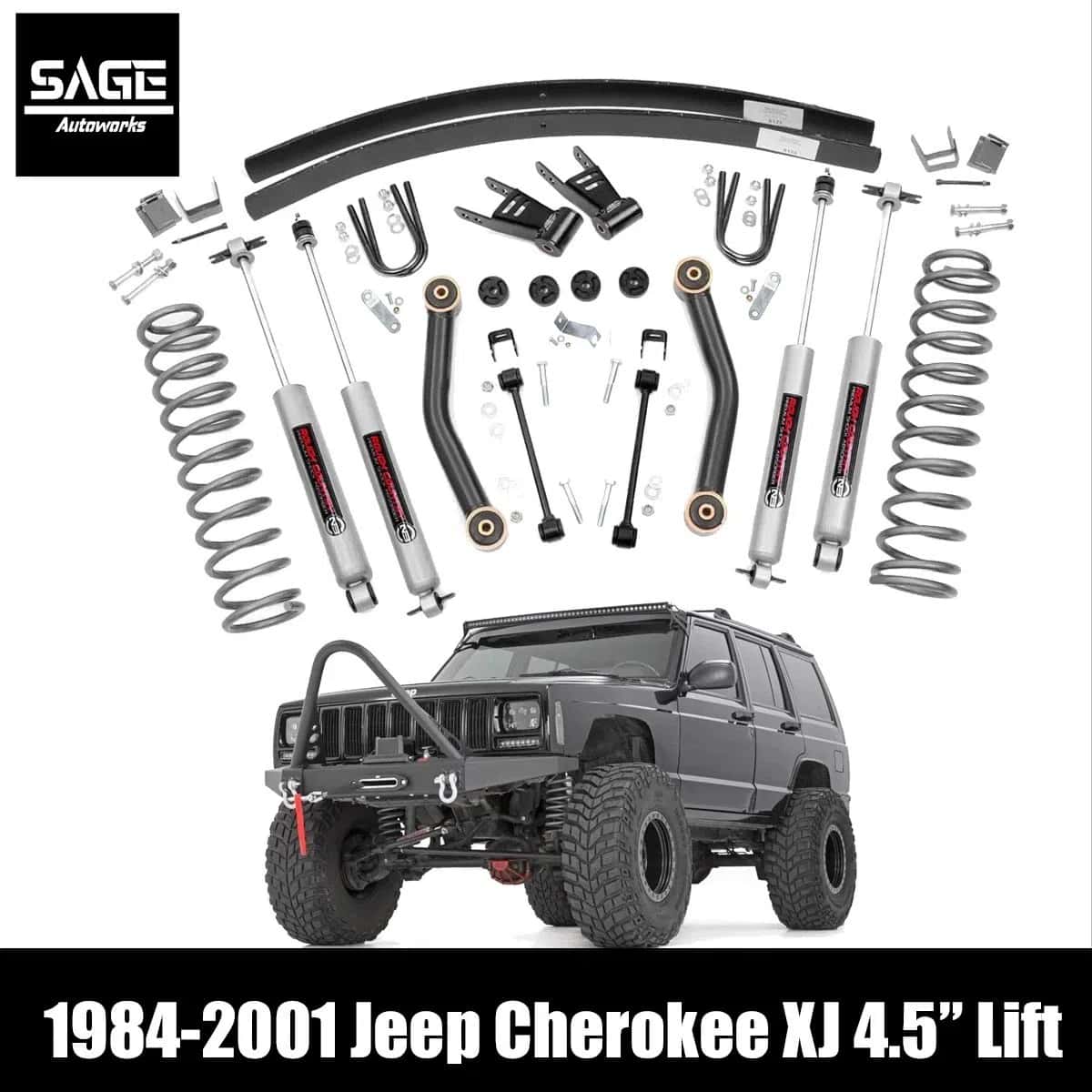 Lift kit for Jeep Cherokee - Tenderyard