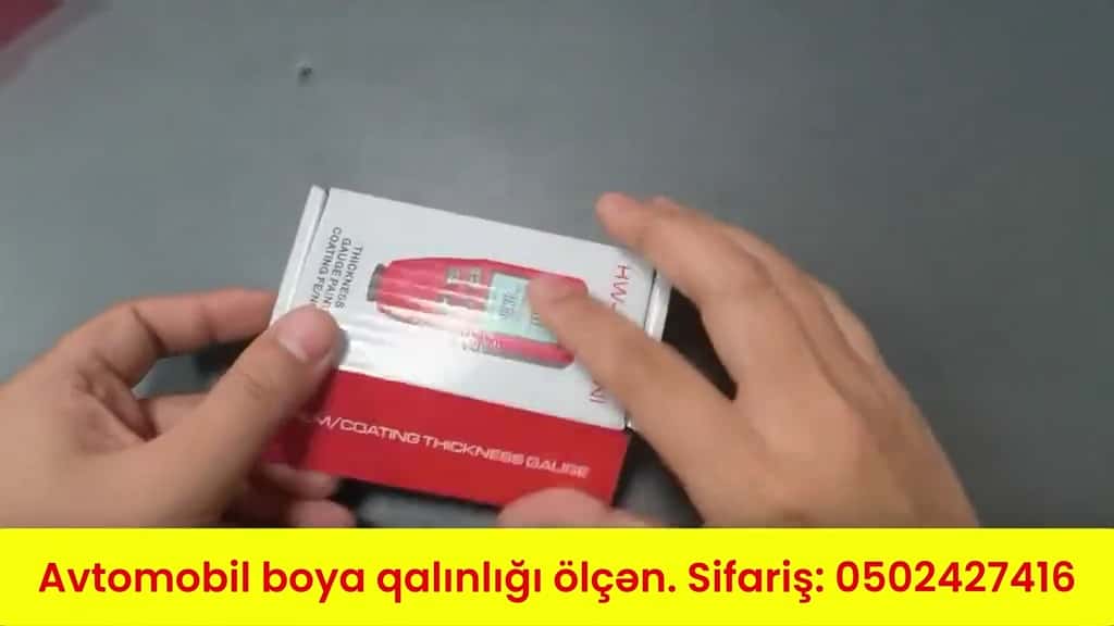 Avtomobil boyası qalınlıq ölçəni - Tenderyard