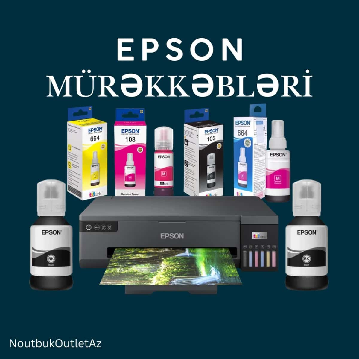 Epson Printer Mürəkkəbləri - Tenderyard