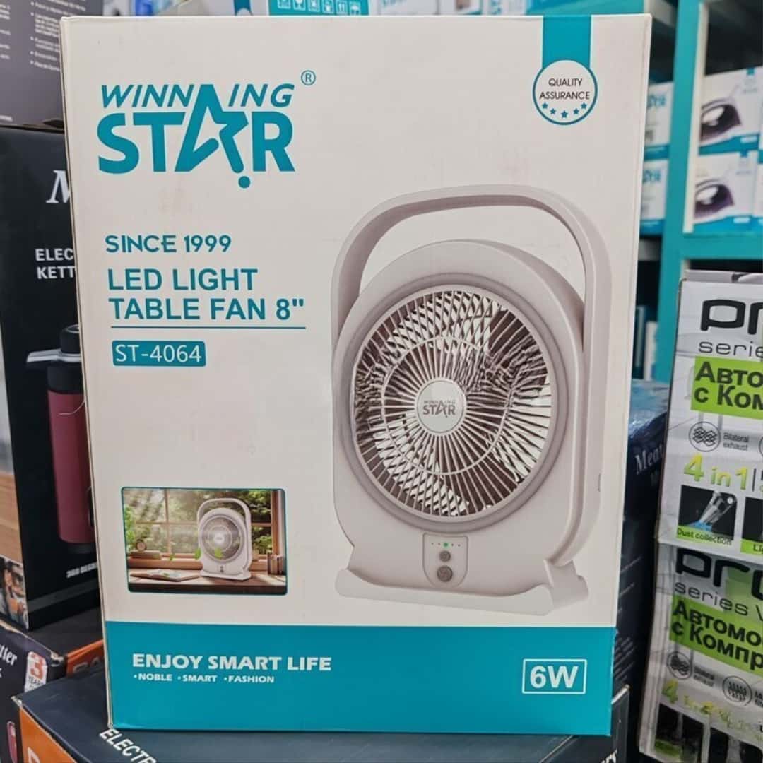 Fan White color, Electronic - Tenderyard