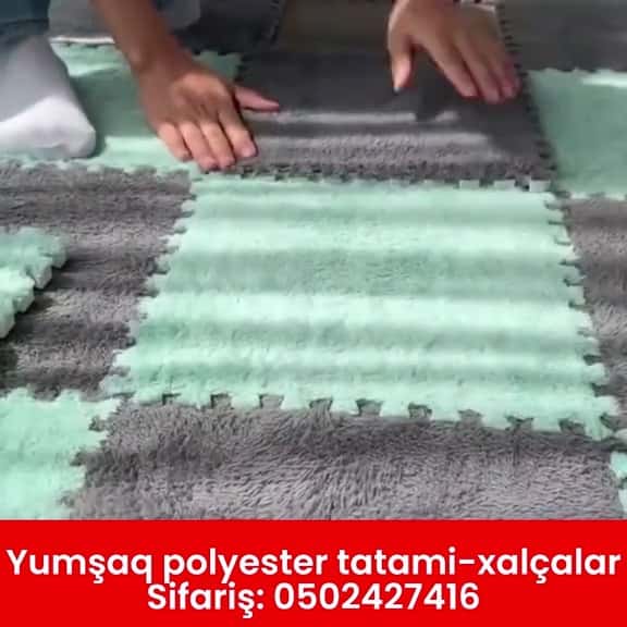 Yumşaq polyester tatami xalçalar - Tenderyard