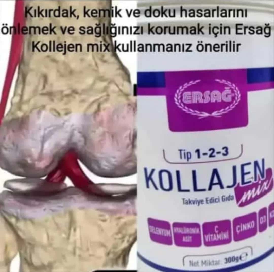 Kollagen əlavəsi Ersağ Kollejen Mix 300 q - Tenderyard