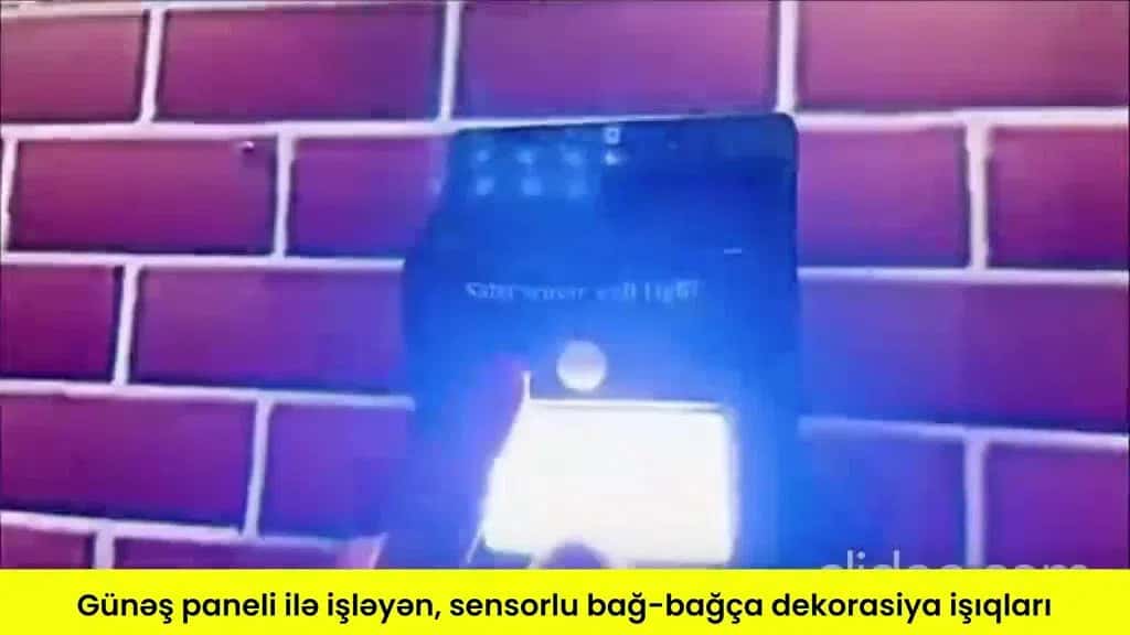 Günəş panelli bağ dekorasiya işıqları - Tenderyard
